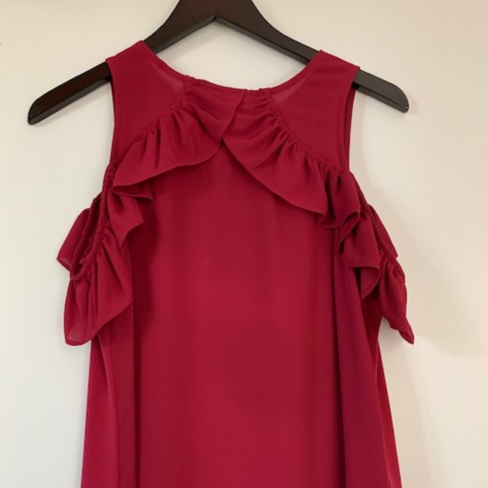 Ivanka Trump Cold Shoulder Blouse XS